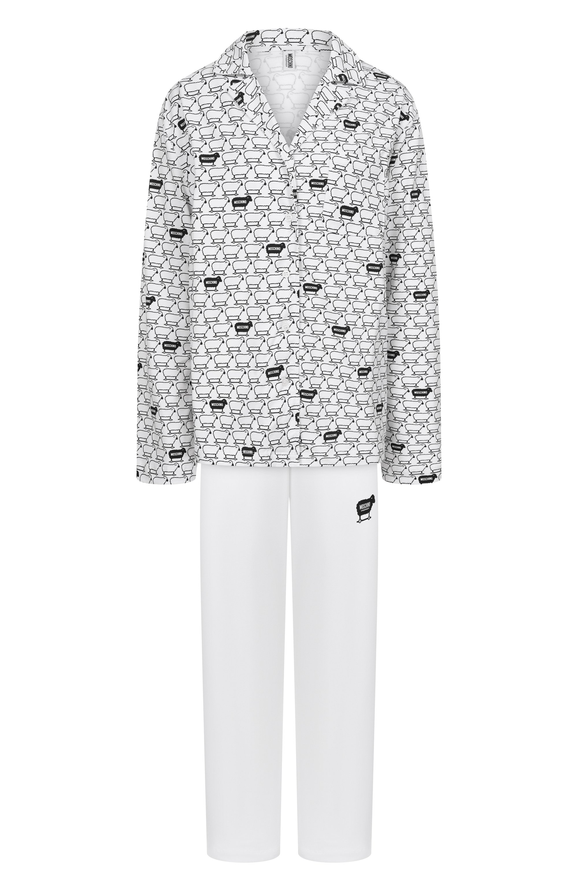 Хлопковая пижама MOSCHINO, арт. A7802/4315, фото 1