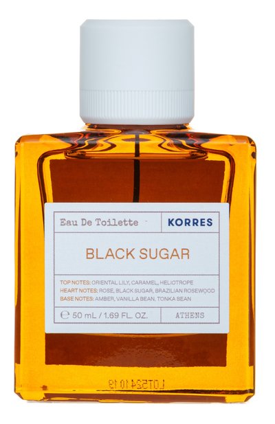 Мужской туалетная вода black sugar (50ml) KORRES, арт. 4603702121064