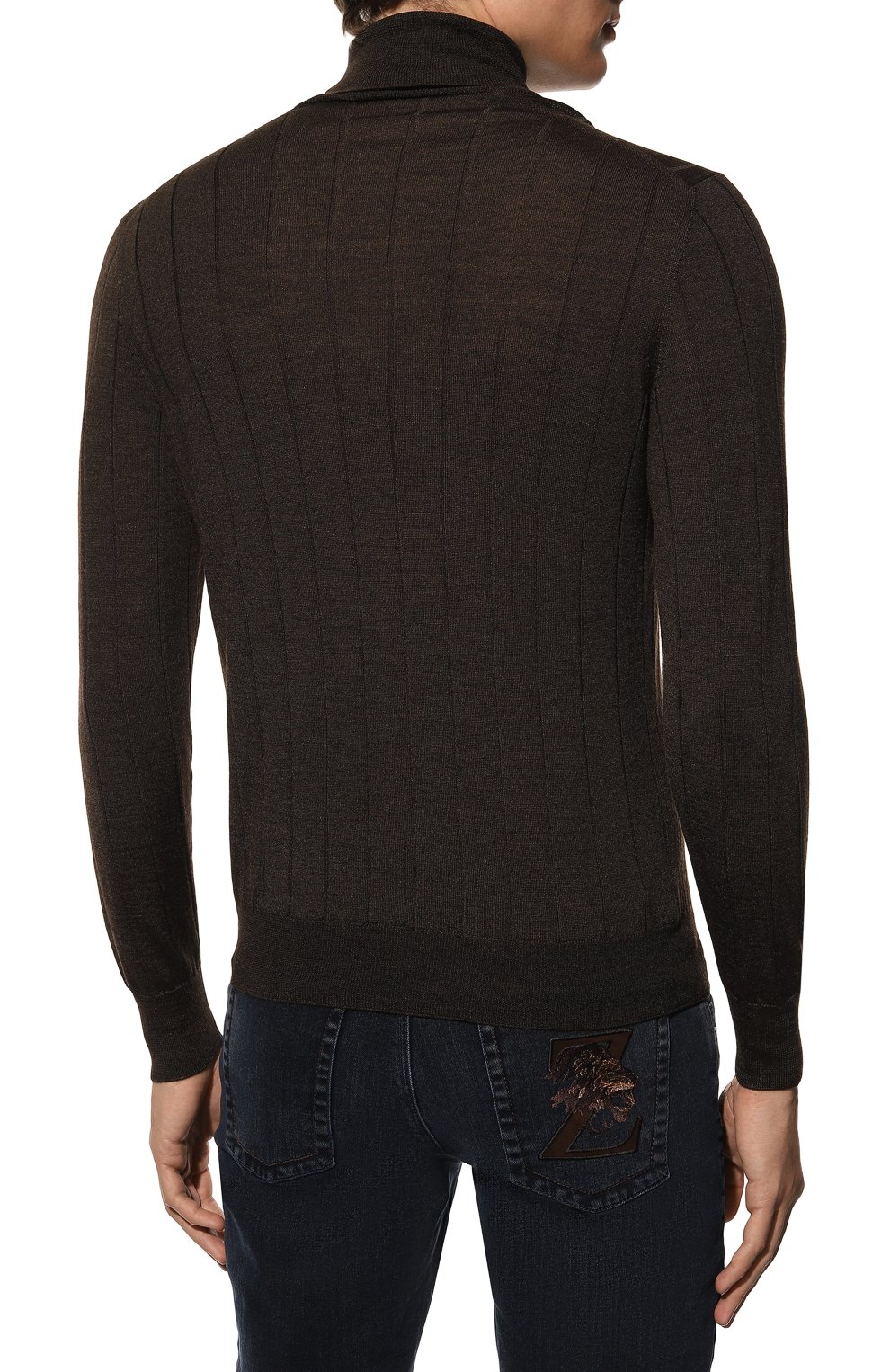 Водолазка из шерсти и шелка GRAN SASSO, арт. 57131/13118, фото 4