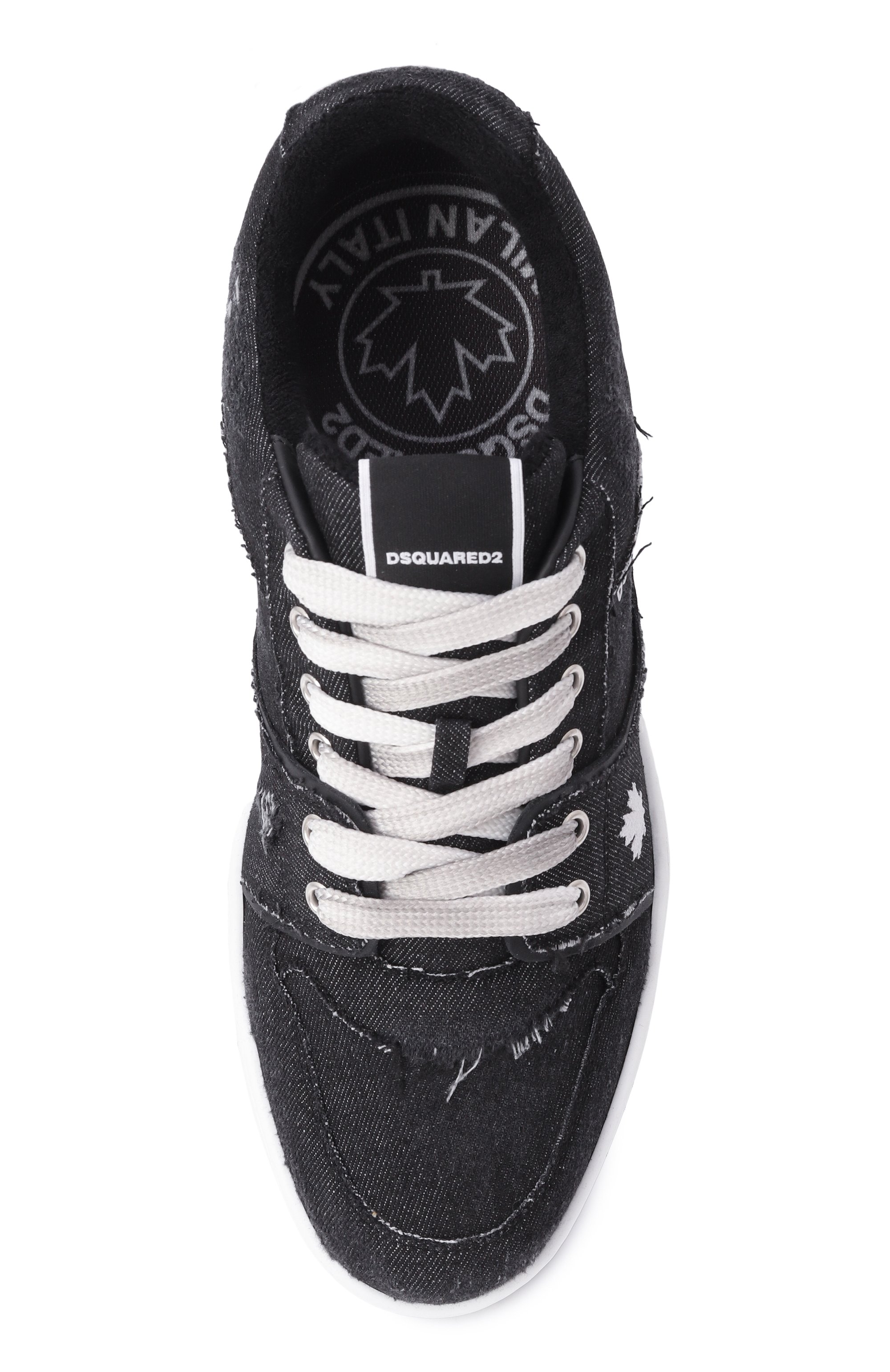 Текстильные кеды spiker DSQUARED2, арт. SNM0405/10108191, фото 6