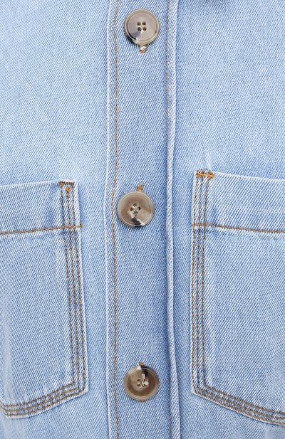 Джинсовый комбинезон NANUSHKA, арт. LENN0N_LIGHT BLUE_TWILL DENIM, фото 5