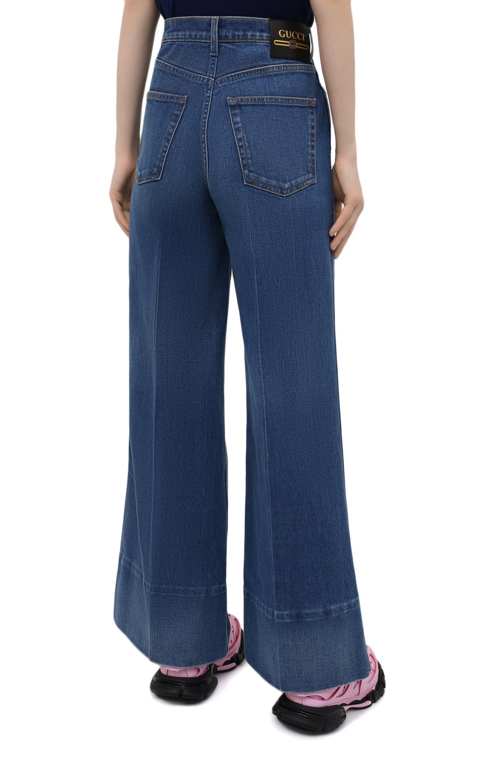 Джинсы GUCCI синего цвета по цене 103680 руб., арт. 623441/XDA6N, фото 4 Джинсы GUCCI, арт. 623441/XDA6N, фото 4