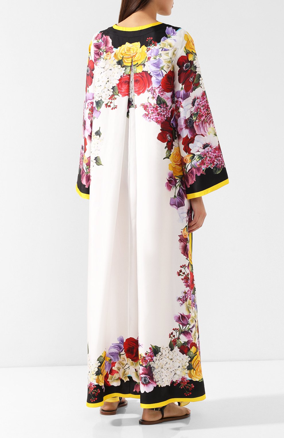 Шелковое платье DOLCE & GABBANA, арт. F6YD7T/HH18F, фото 4