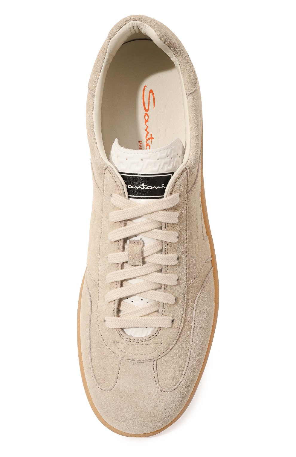 Замшевые кеды dbs-olympic SANTONI, арт. MBPL21975FARCSB5E10, фото 6