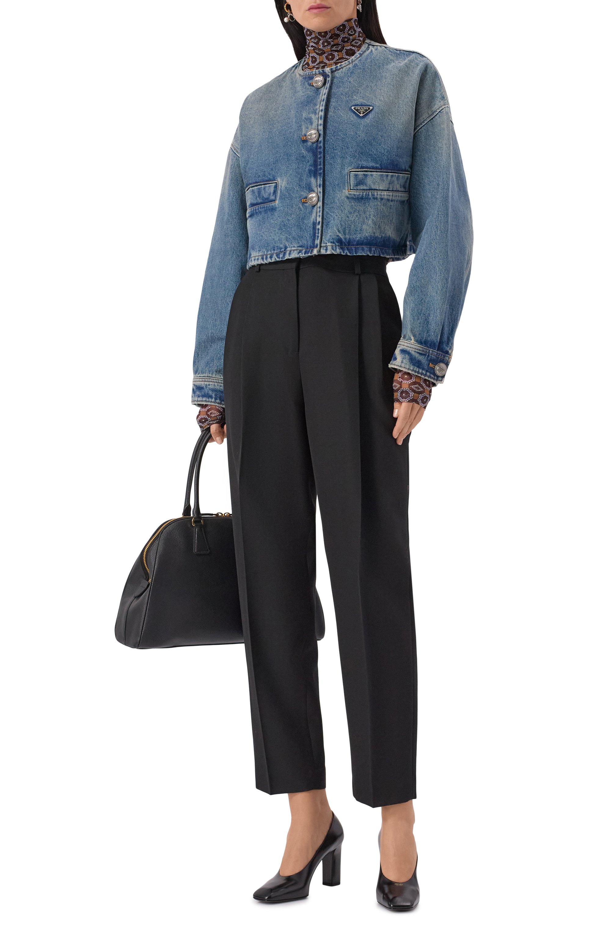 Джинсовая куртка PRADA, арт. GFB297/1200, фото 2