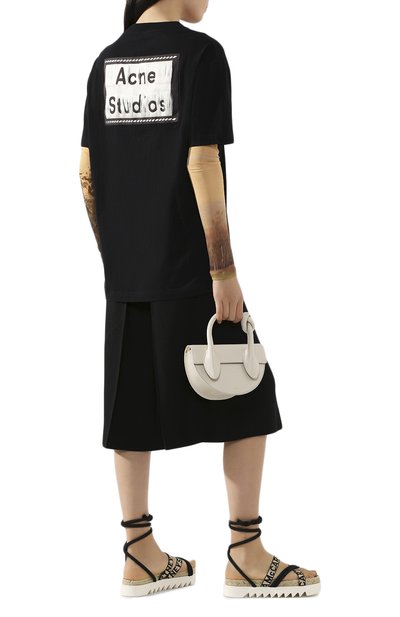Хлопковая футболка ACNE STUDIOS, арт. AL0119/W, фото 2