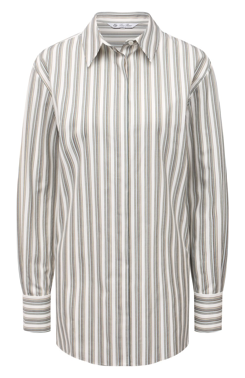 Хлопковая рубашка LORO PIANA, арт. FAL8093, фото 1