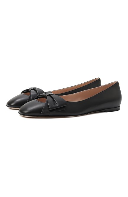 Женские кожаные балетки bowow VALENTINO, арт. 7W2S0MS0/DDT