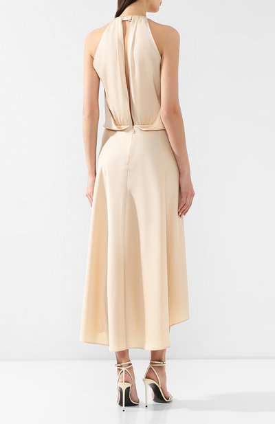 Платье-миди CHLOÉ бежевого цвета по цене 278500 руб., арт. CHC19SR010138, фото 4 Платье-миди CHLOÉ, арт. CHC19SR010138, фото 4