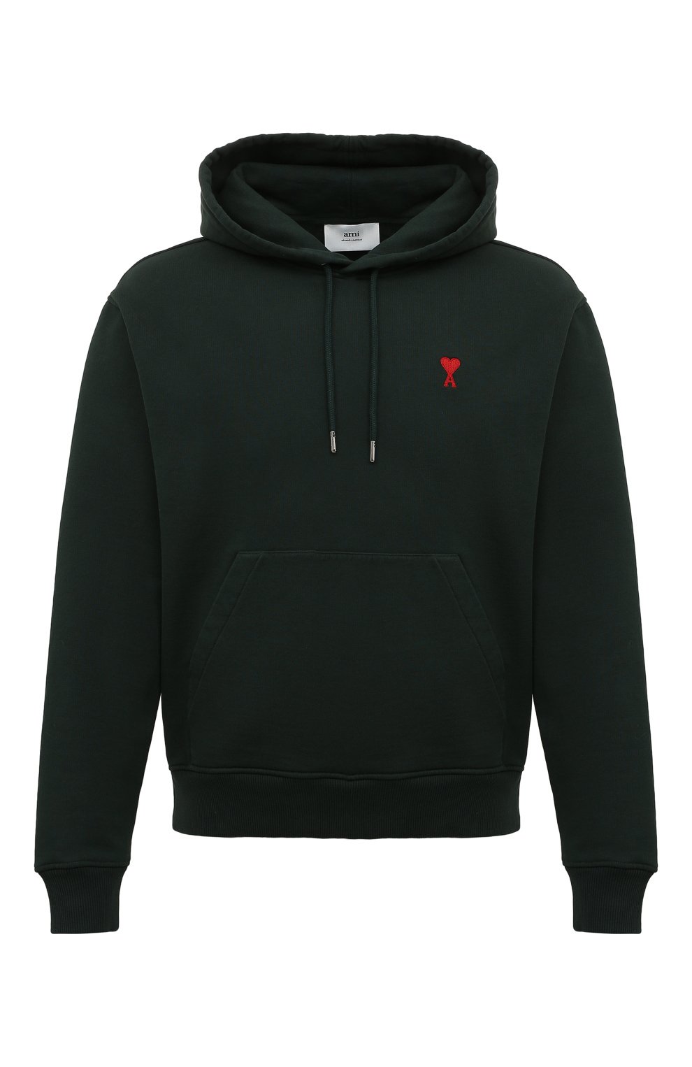 Хлопковое худи AMI, арт. USW200.730, фото 1
