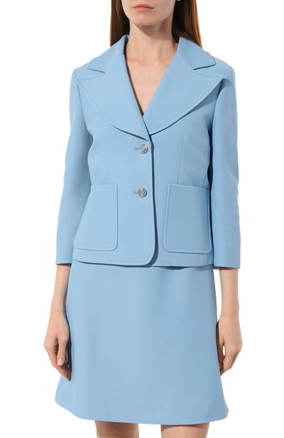 Жакет из шелка и шерсти GUCCI, арт. 623766 ZAD88, фото 3
