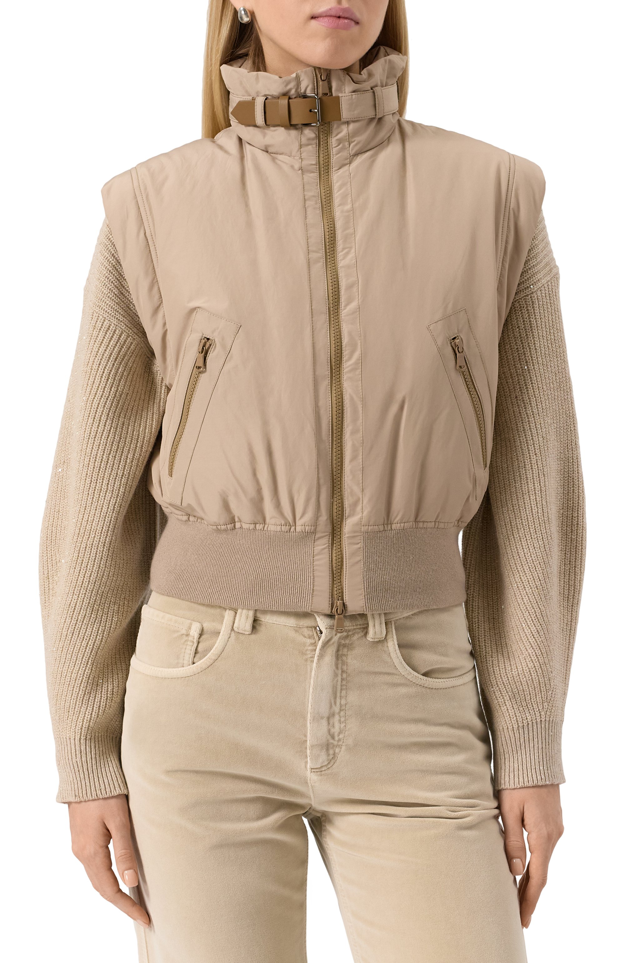 Пуховый жилет BRUNELLO CUCINELLI, арт. MB5747984P, фото 3