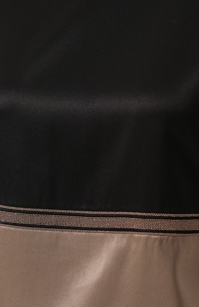 Шелковый топ с круглым вырезом BRUNELLO CUCINELLI, арт. M0C59E5400, фото 5