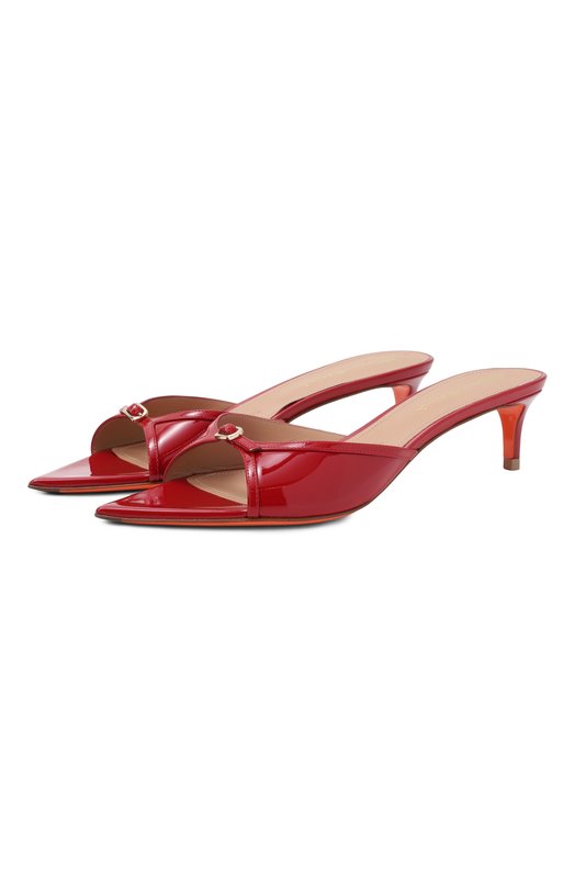 фото Лакированные мюли santoni