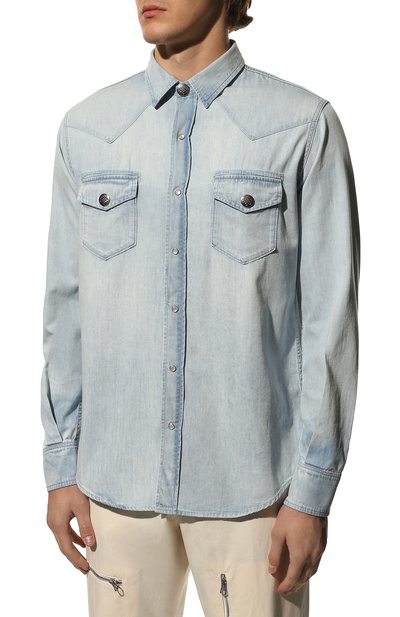 Джинсовая рубашка D.SIMACHEV, арт. ALD05012201/00011-00004, фото 3