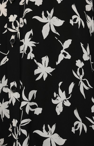 Шелковое платье SAINT LAURENT, арт. 642423/Y2C16, фото 5