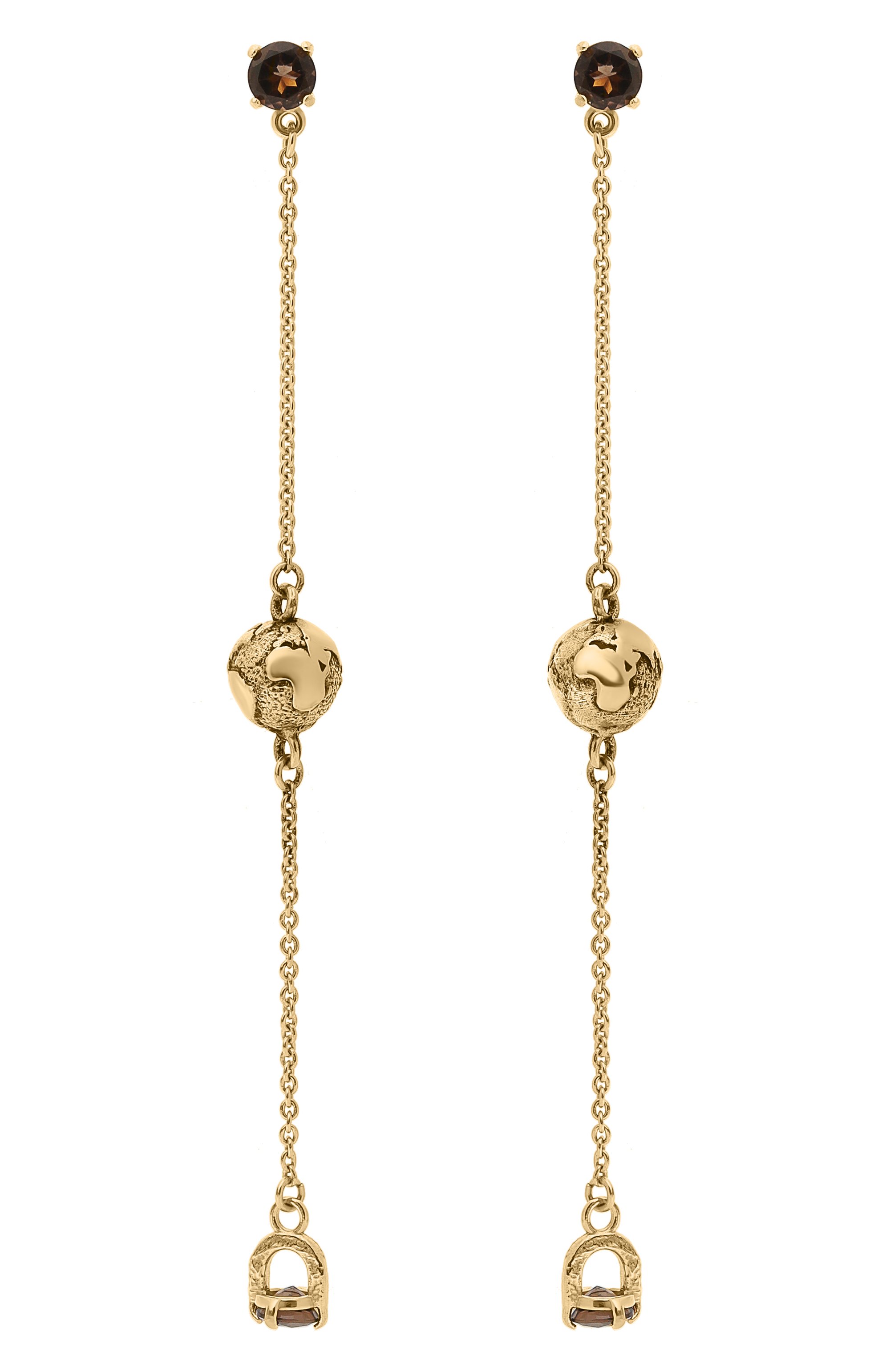 Серьги врата льва MIDGARD PARIS золотого цвета по цене 28000 руб., арт. 5848 G, фото 1 Серьги врата льва MIDGARD PARIS, арт. 5848 G, фото 1