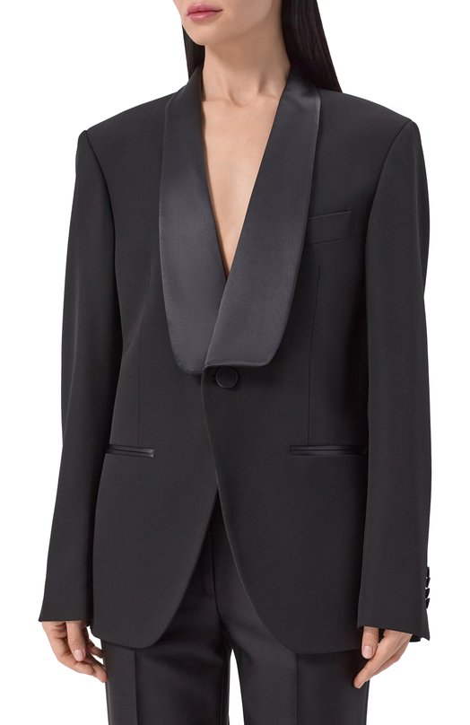 Шерстяной жакет Armarium ARMFWB015/W001 Чёрный  ARMFWB015/W001 Фото 3