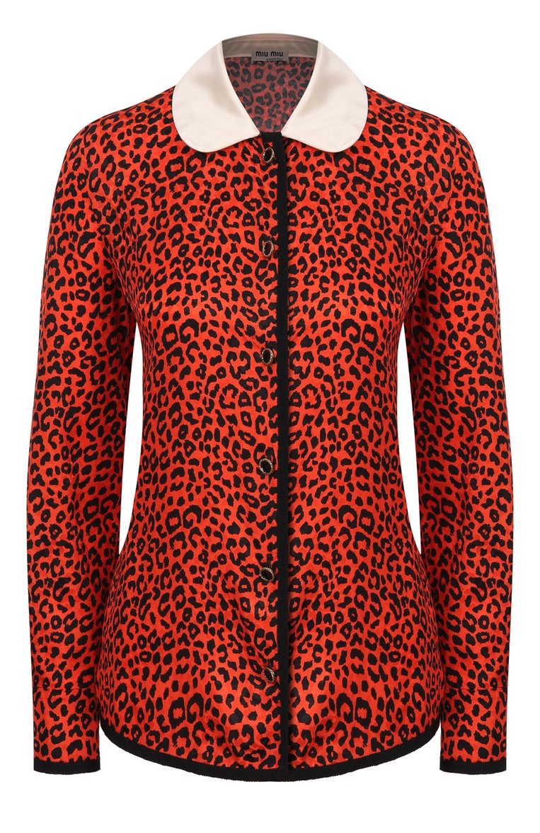 Шелковая блузка MIU MIU, арт. MK1418-1V89-F0D17, фото 1