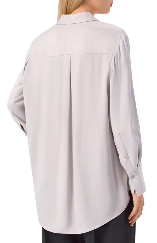 Рубашка из вискозы BOSS 50546595 Серый  50546595 Фото 4