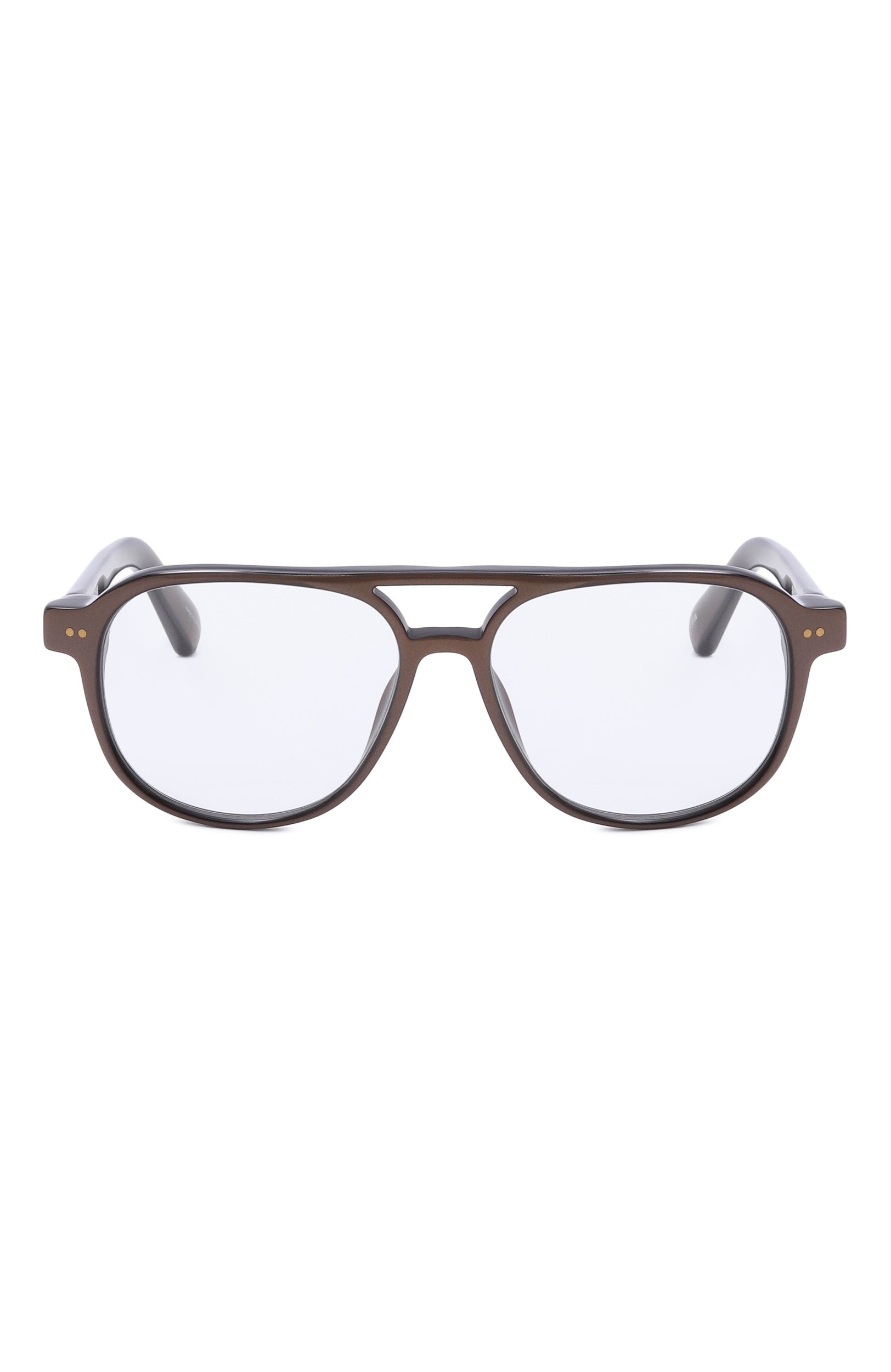 Оправа JACQUEMUS коричневого цвета по цене 29950 руб., арт. JAC139 C30PT, фото 2 Оправа JACQUEMUS, арт. JAC139 C30PT, фото 2