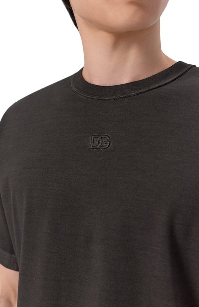 Хлопковая футболка DOLCE & GABBANA, арт. G8RI4Z/G7PNS, фото 5