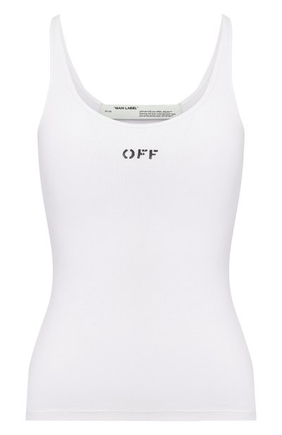 Женская хлопковая майка OFF-WHITE, арт. 0WAD072R20H790950110