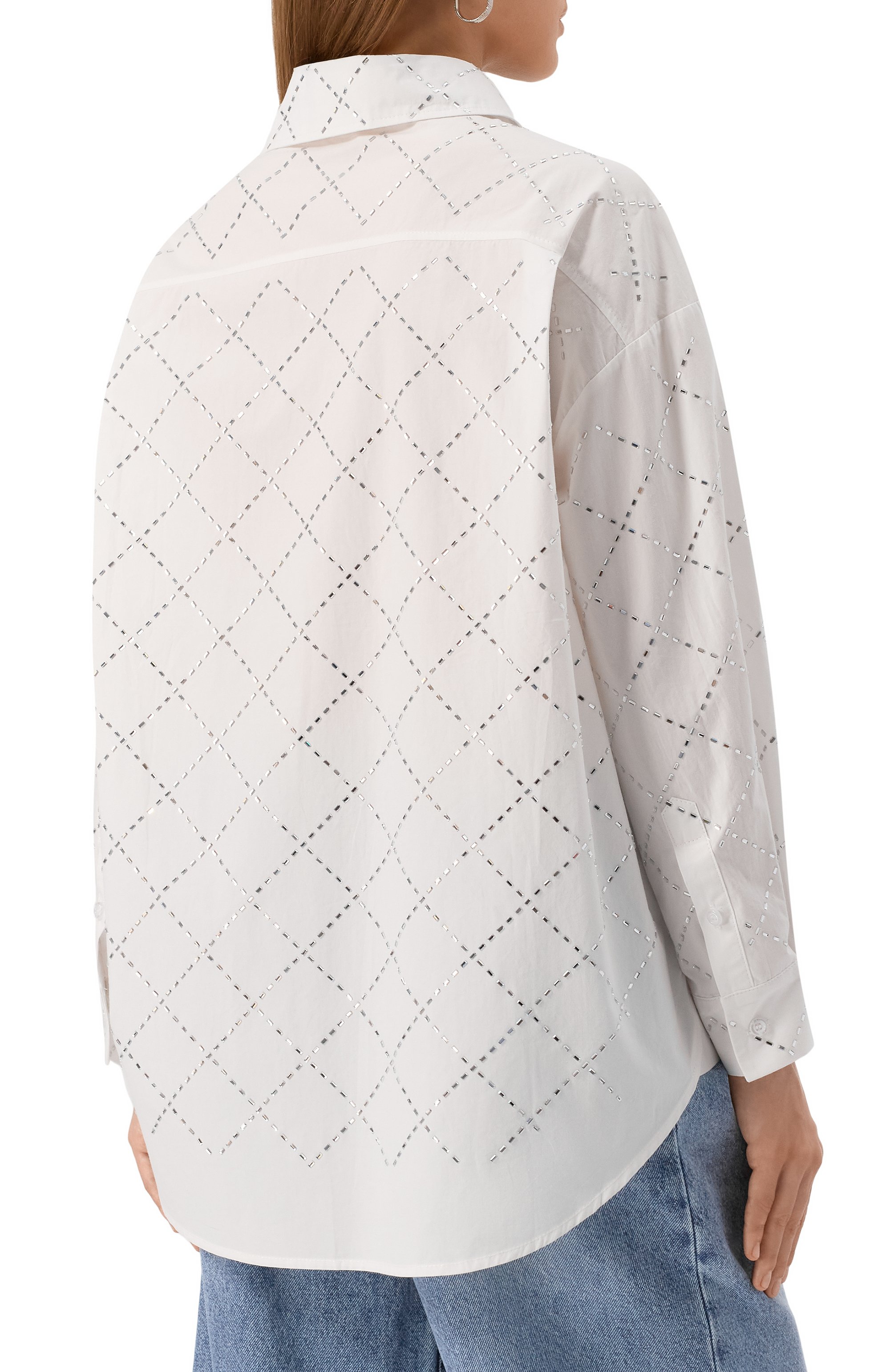 Хлопковая рубашка SEVEN LAB, арт. 125-C-W-15-10-006, фото 4