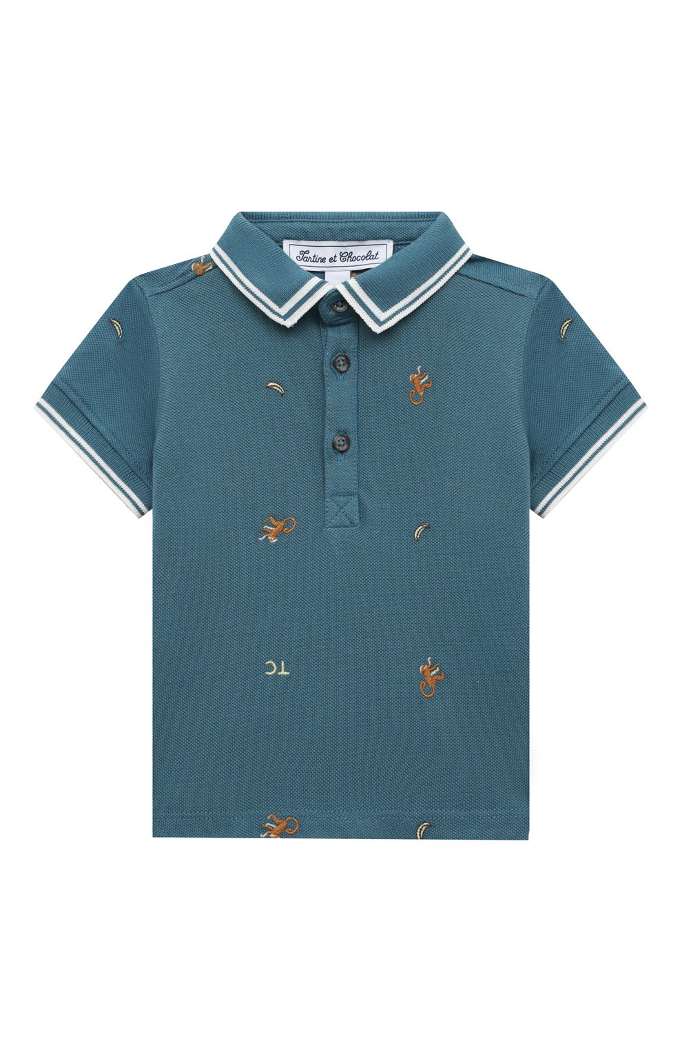 Хлопковое поло TARTINE ET CHOCOLAT, арт. TU11121, фото 1