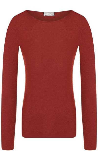 Женский пуловер из кашемира и шелка BRUNELLO CUCINELLI, арт. M13800008