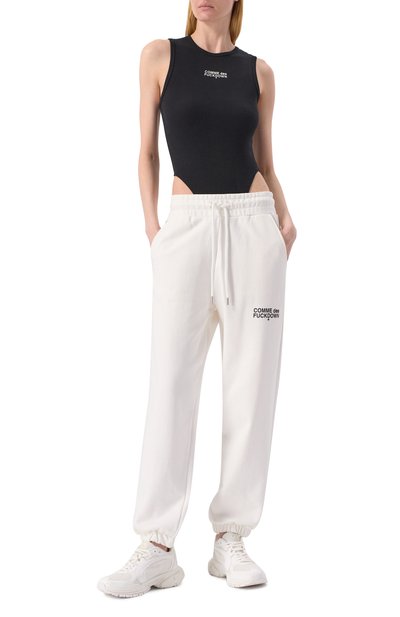 Хлопковое боди COMME DES FUCKDOWN, арт. CFABW01244, фото 2