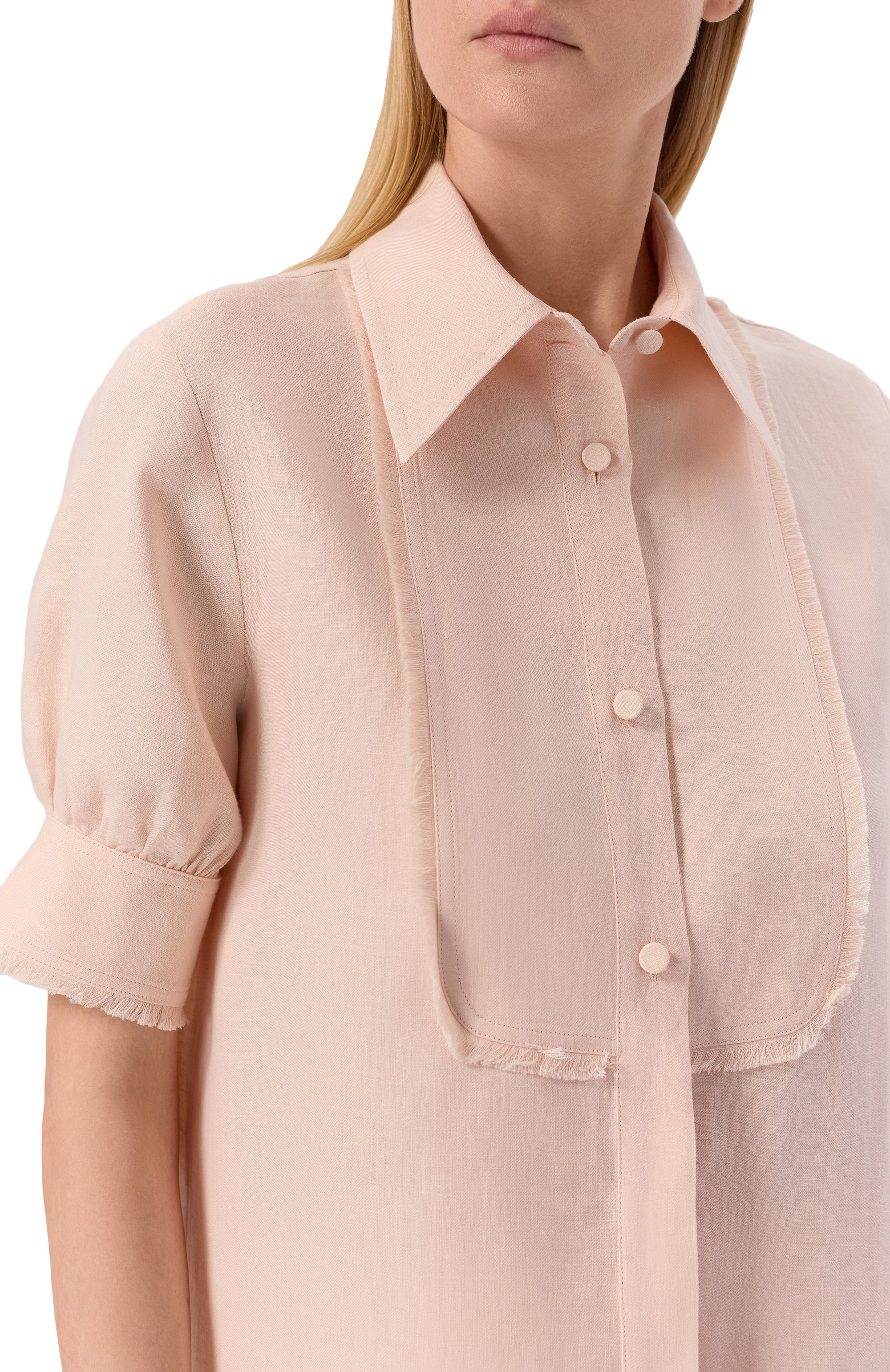 Льняная рубашка AGNONA, арт. TD1117E/U3049E, фото 5