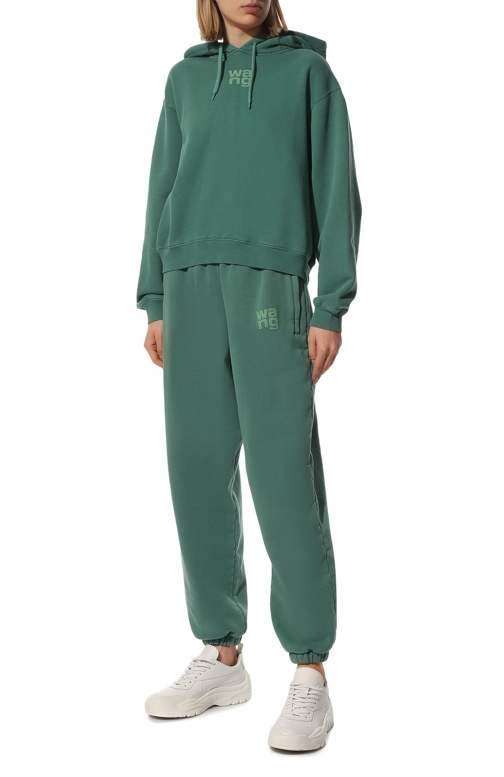 Хлопковые джоггеры ALEXANDERWANG.T, арт. 4CC3214104, фото 2