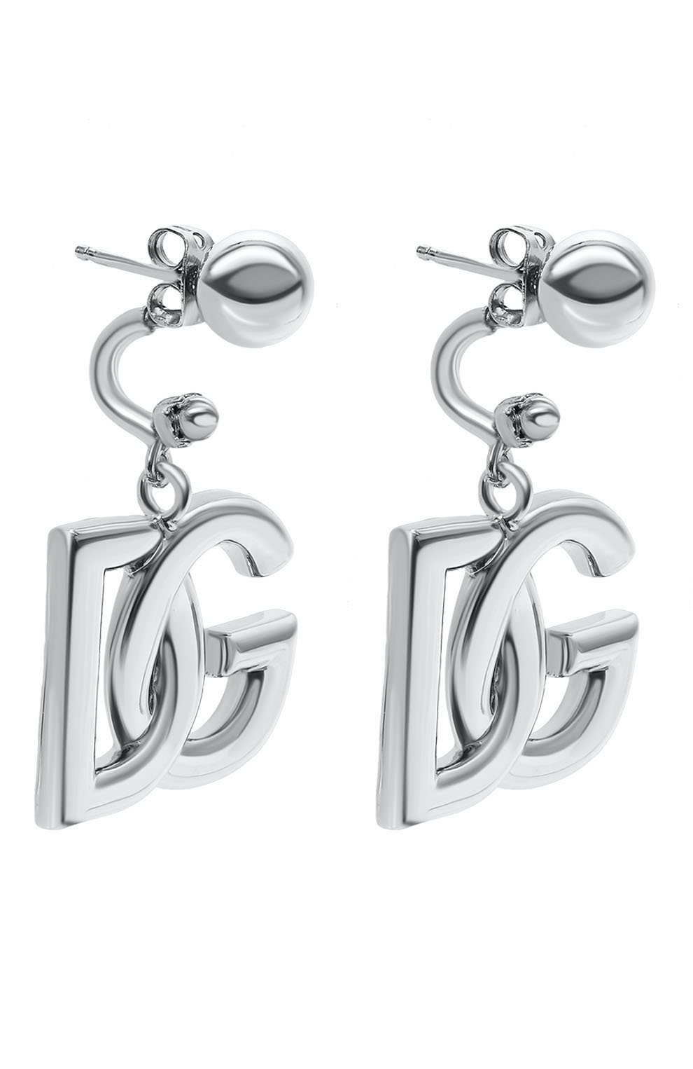 Серьги DOLCE & GABBANA, арт. WEN6P1 W1111/SILVER, фото 3