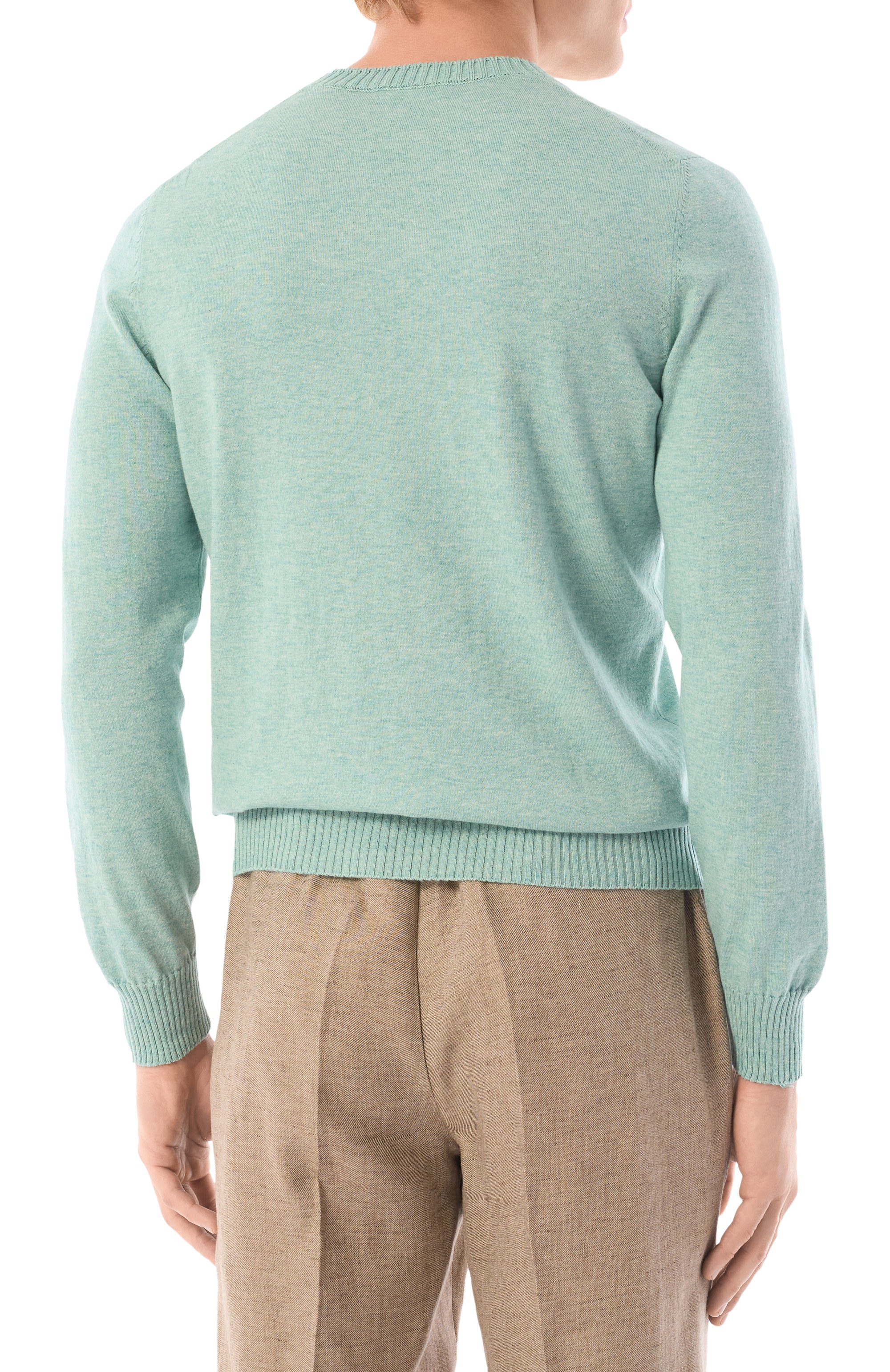 Джемпер из хлопка и кашемира GRAN SASSO, арт. 57167/23216, фото 4