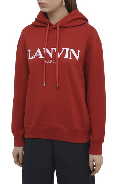 Хлопковое худи LANVIN, арт. RW-T0698J-JR32-P21, фото 3