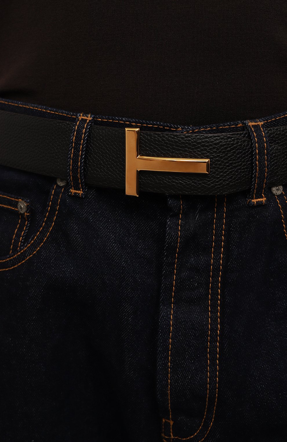 Кожаный ремень TOM FORD, арт. TB178T/LCL236, фото 2