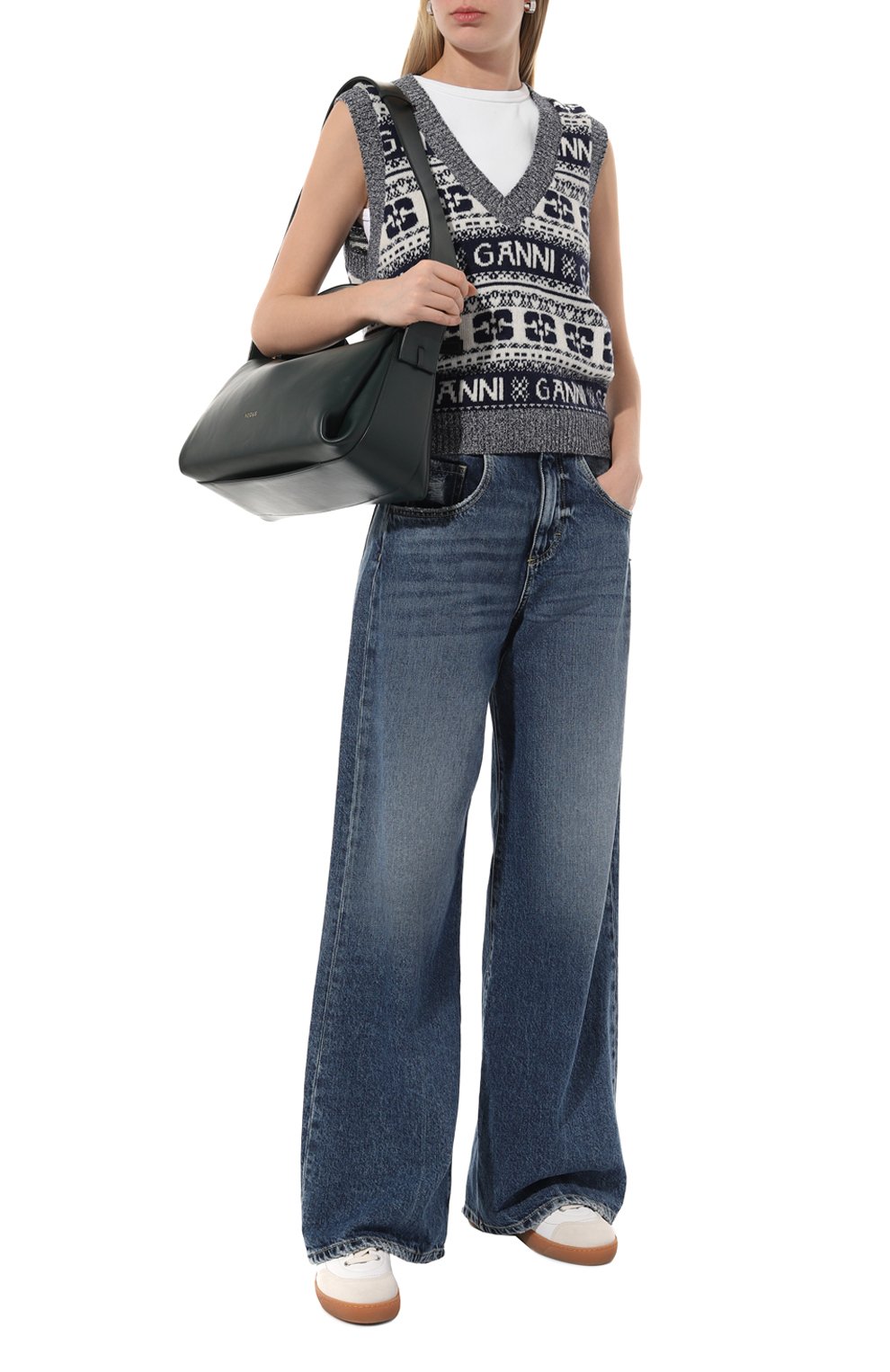 Шерстяной жилет GANNI, арт. K2092, фото 2