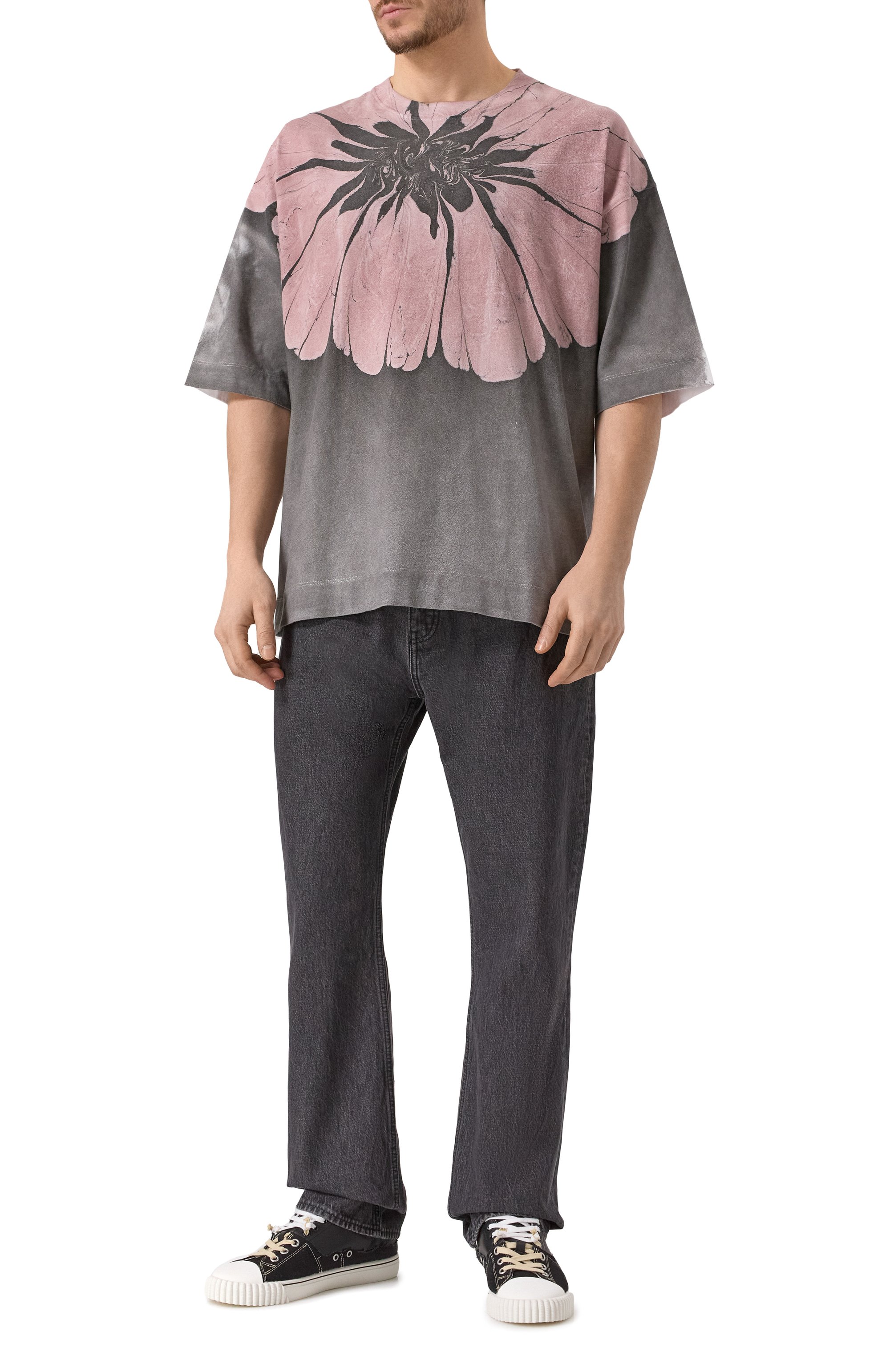 Хлопковая футболка DRIES VAN NOTEN, арт. 251-021114-1603, фото 2