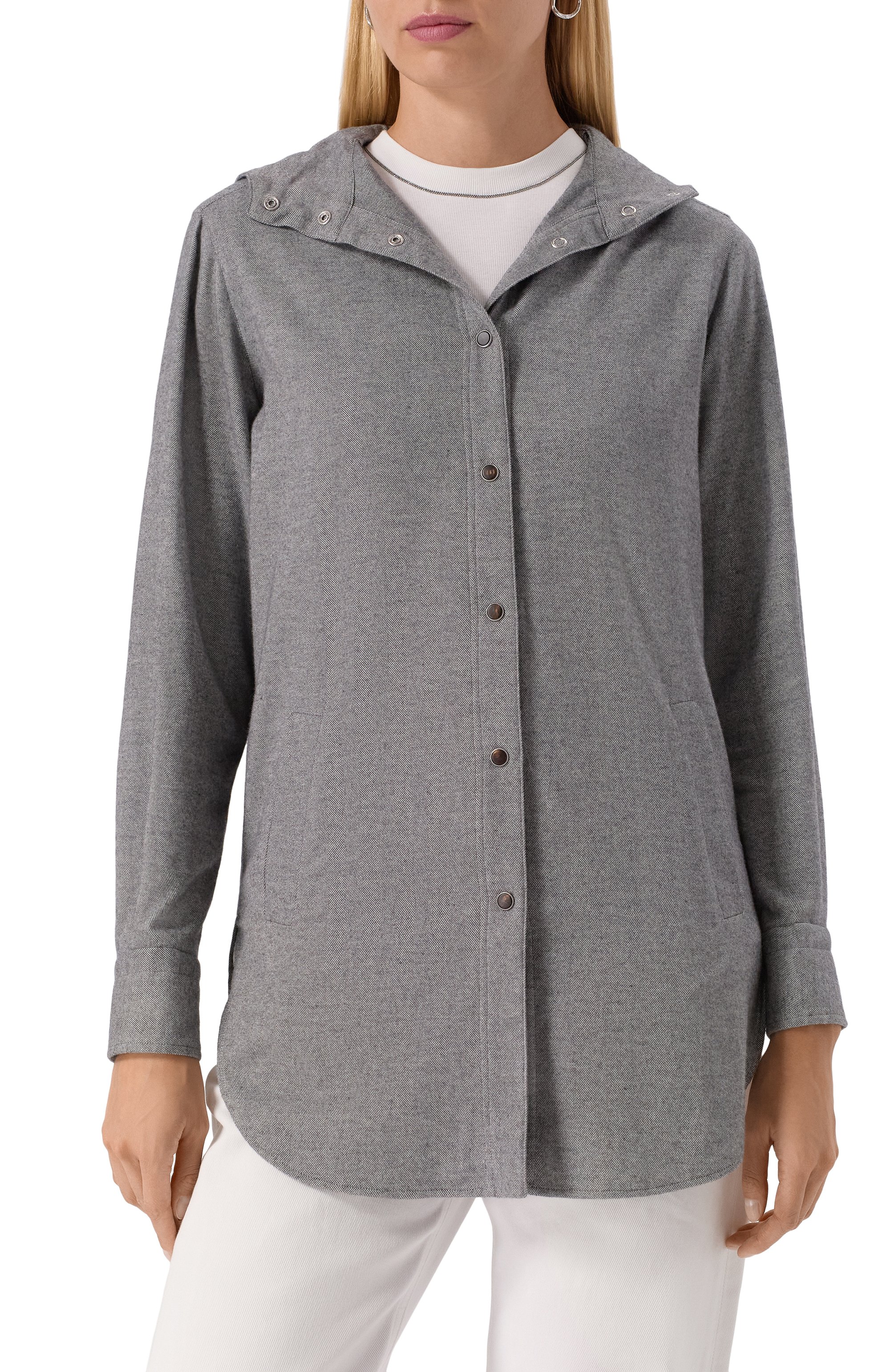 Хлопковая рубашка KITON, арт. D54435H0949205, фото 3