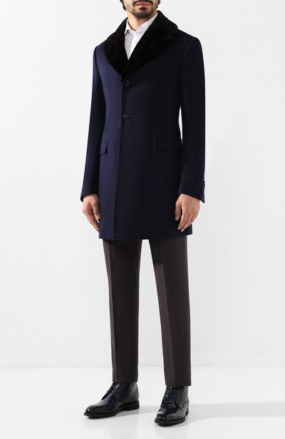 Ботинки из кожи крокодила BARRETT, арт. 192U095.1/C0CC0DRILL0 CREAM/CNIL, фото 2