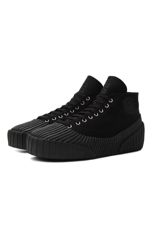Текстильные кеды Riff Low Balmain FM1VI392/TCNS Чёрный FM1VI392/TCNS