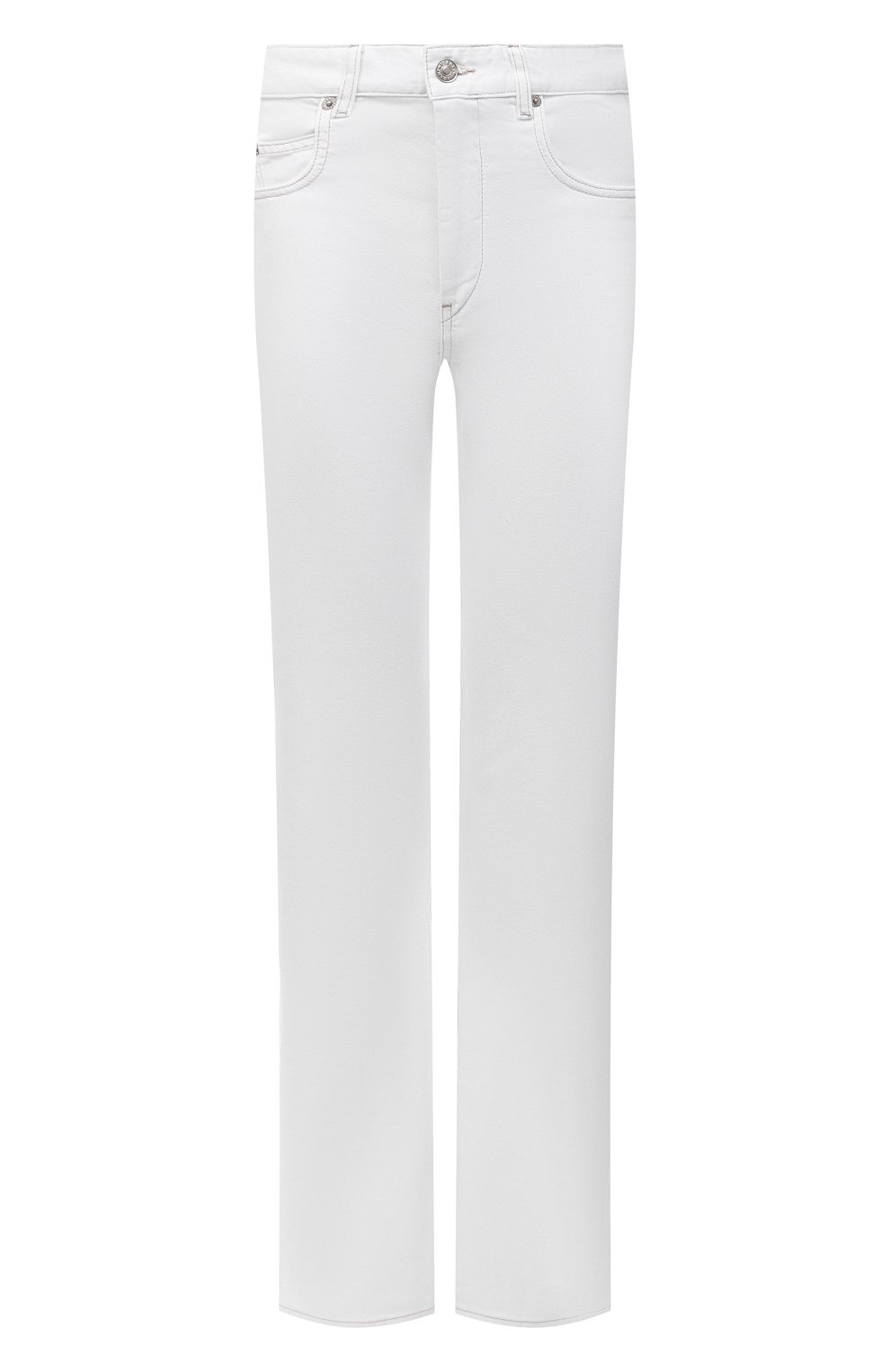 Джинсы ISABEL MARANT ETOILE белого цвета по цене 28800 руб., арт. PA1681-22P023E/BELVIRA, фото 1 Джинсы ISABEL MARANT ETOILE, арт. PA1681-22P023E/BELVIRA, фото 1
