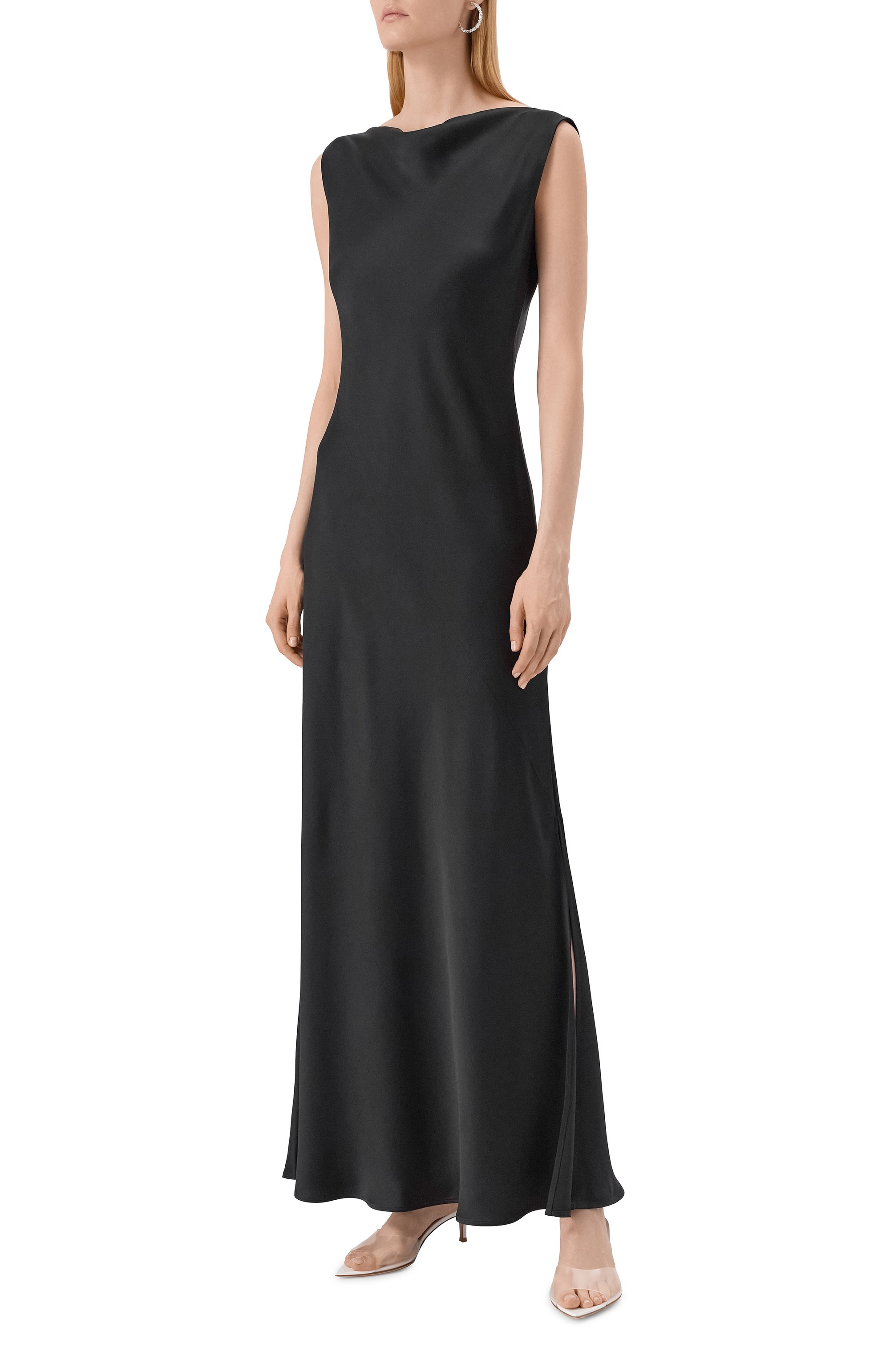 Атласное платье ANTONELLI FIRENZE, арт. M6333P/355C, фото 3