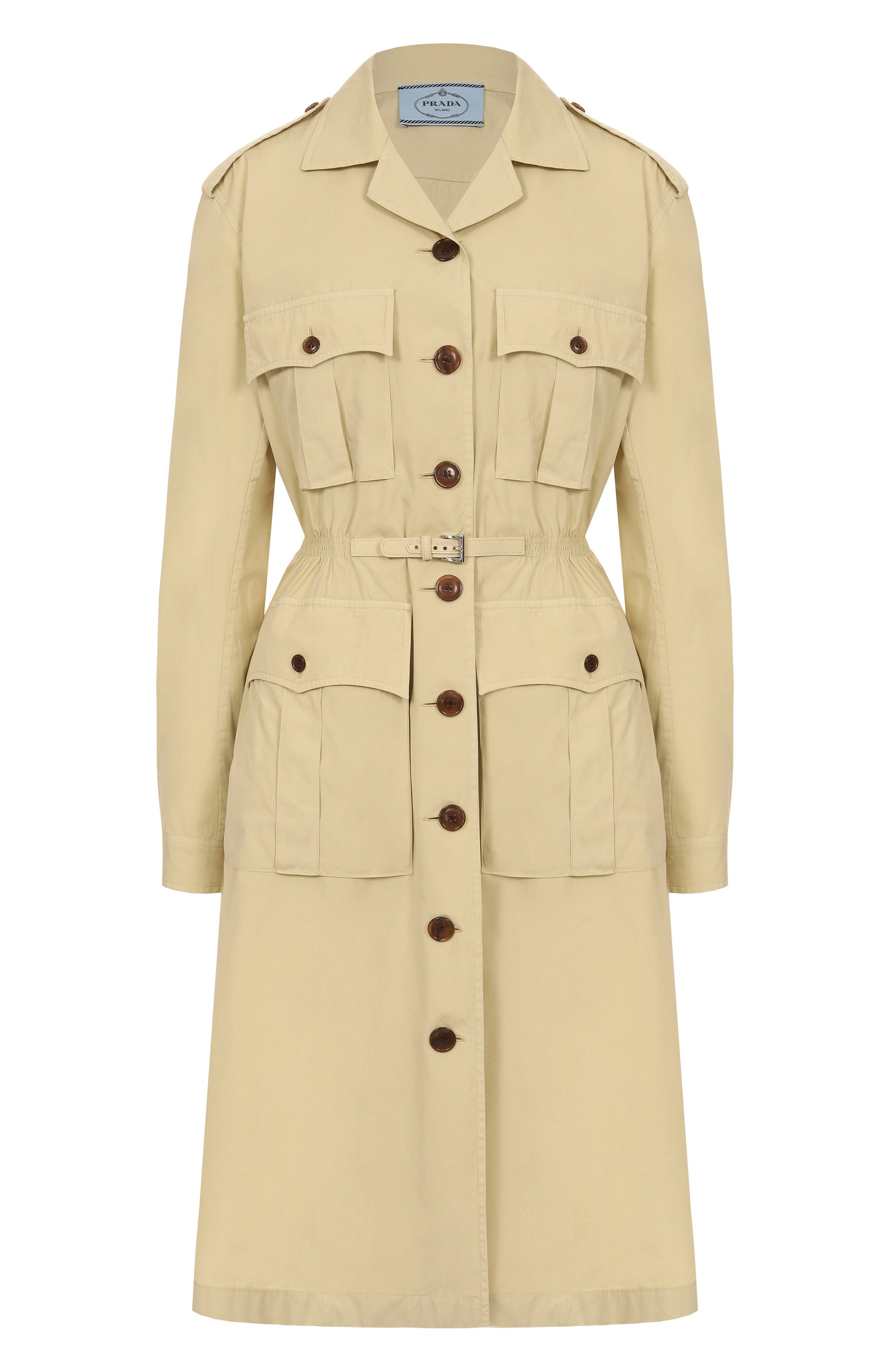 Хлопковое платье PRADA, арт. P3N24E/15B5, фото 1