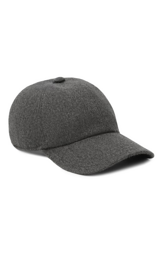 Кашемировая бейсболка Zilli CAP001M0322VZL000 Серый CAP001M0322VZL000