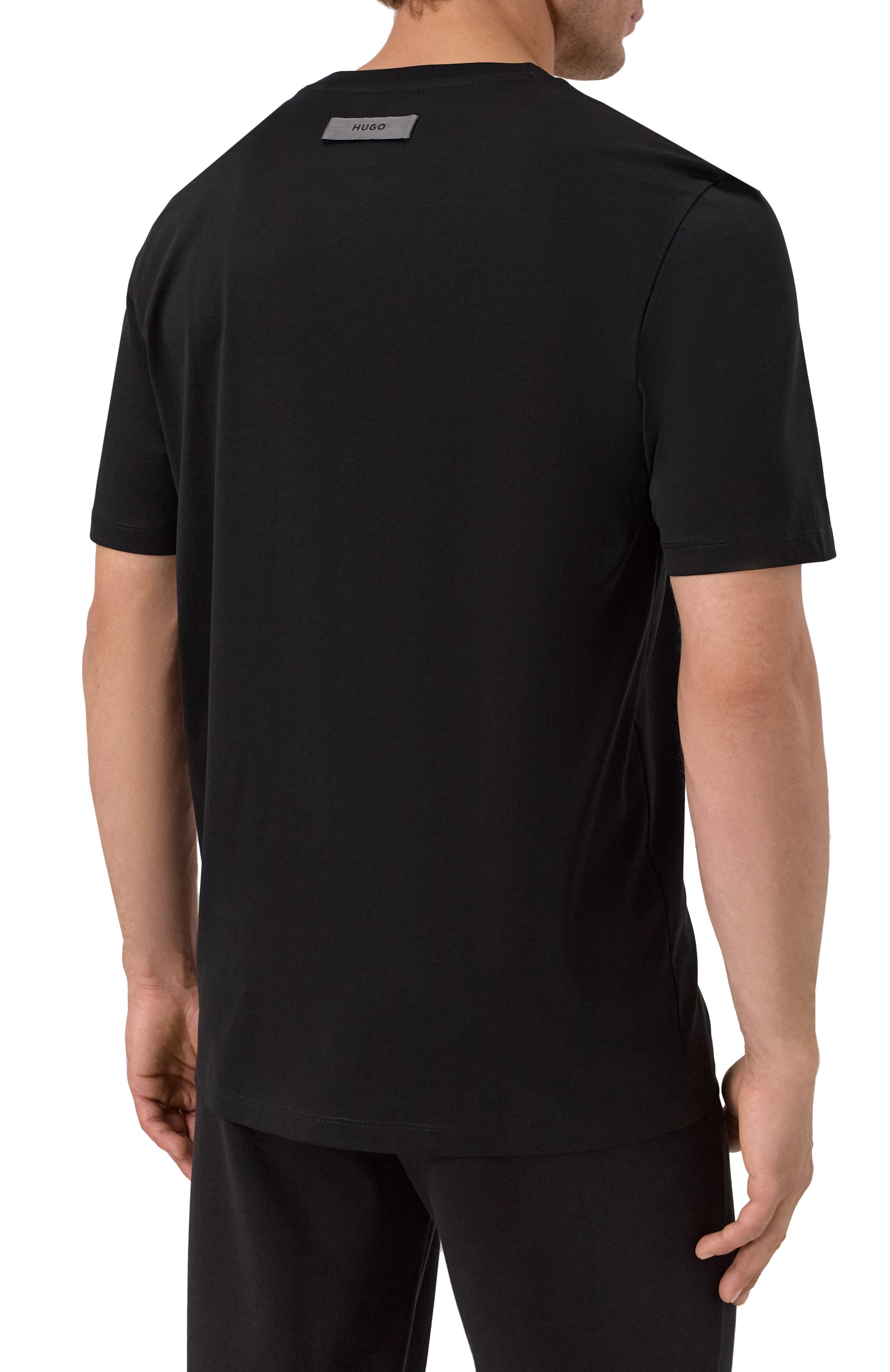 Хлопковая футболка HUGO, арт. 50542969, фото 4