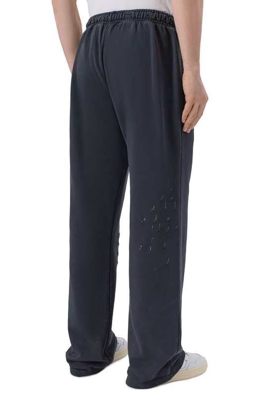 Хлопковые брюки Comme des Fuckdown CFABM02050 Чёрный  CFABM02050 Фото 4