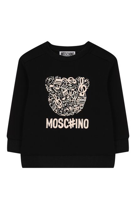 Хлопковый свитшот MOSCHINO, арт. HMF099/LDA58/4-8