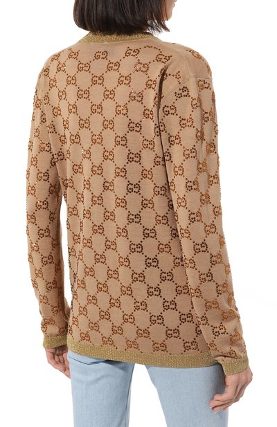 Шерстяной кардиган GUCCI, арт. 543413 X956A, фото 4